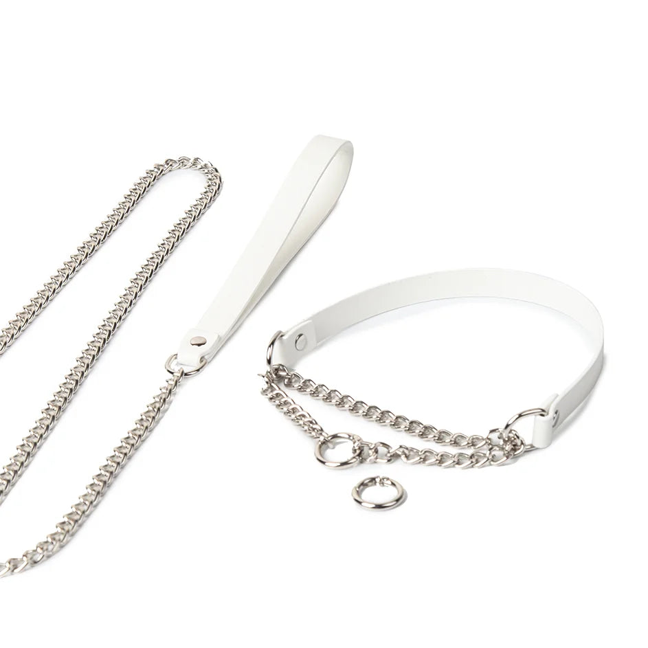 Adjustable Leather BDSM Collars