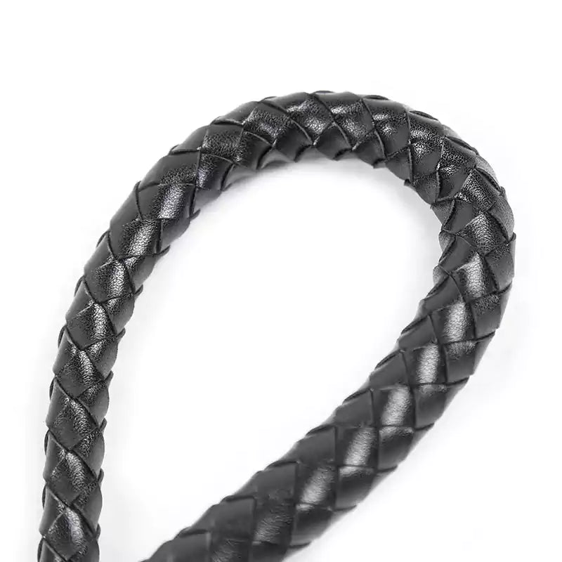 Woven Black BDSM Whips-BDSM Toys