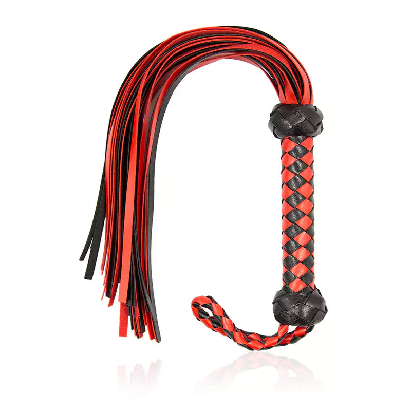 Two-Tone Handwoven Flogger