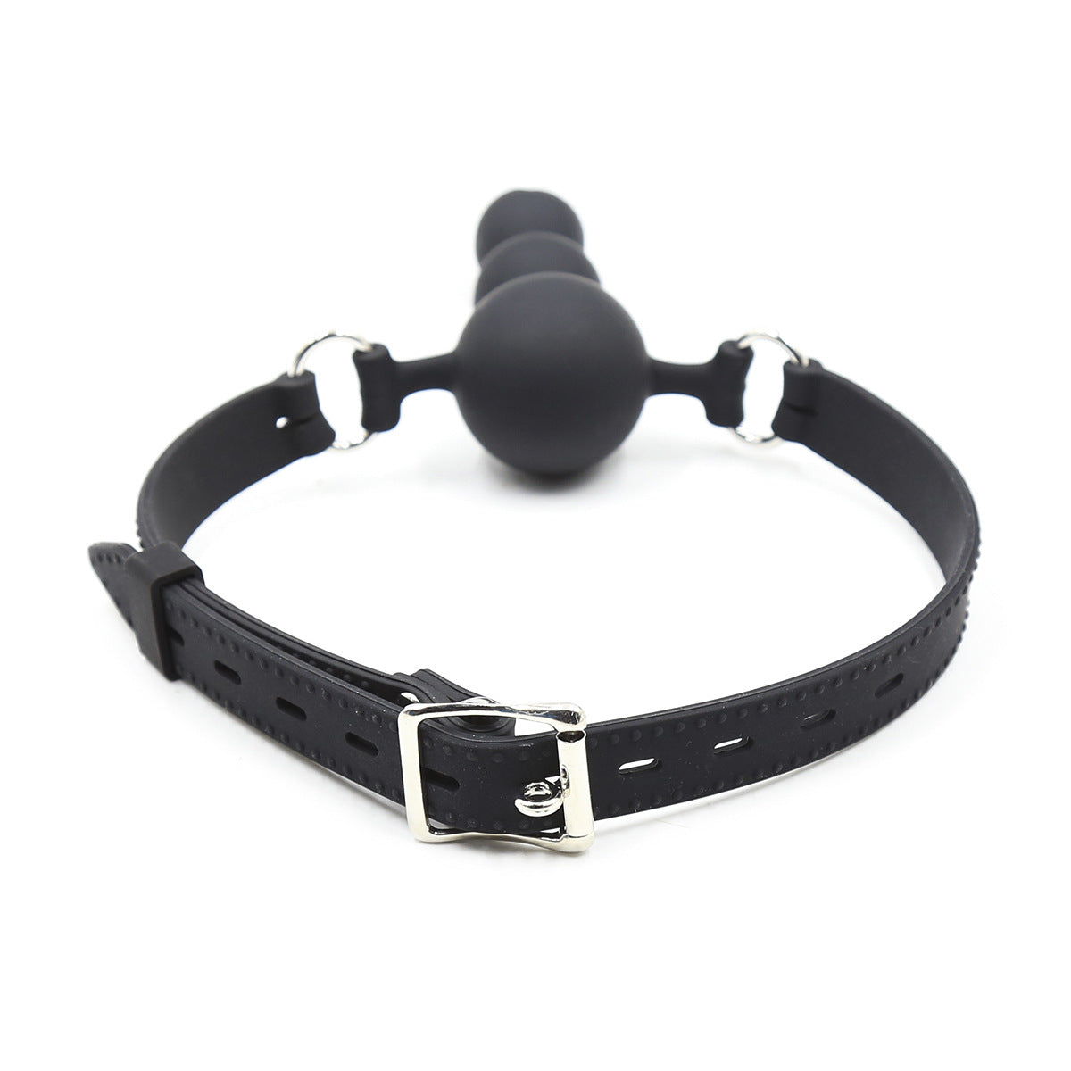 silicone strap connection demonstrating secure tension and restraint stability
