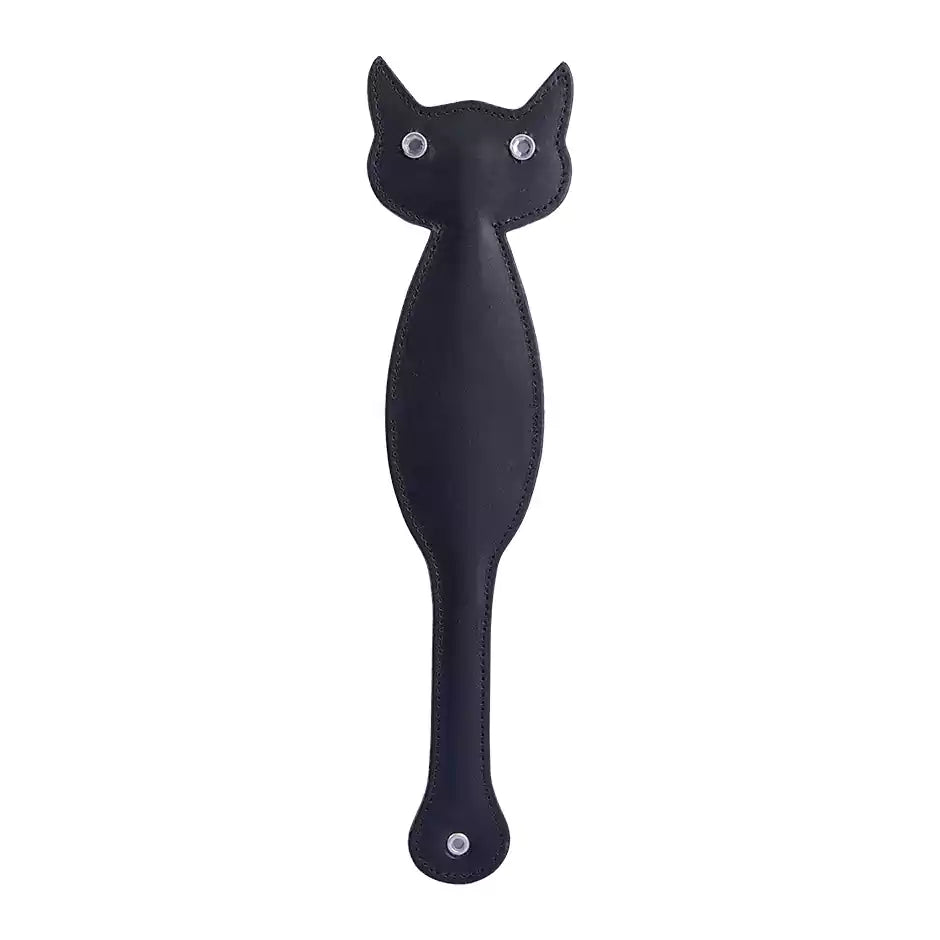 Cat Diamond Spanking Paddle — Cat Silhouette, Crystal Embellished