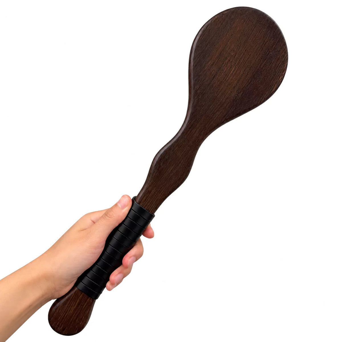 Chicken Wing Wood Solid Oval Spanking Paddle
