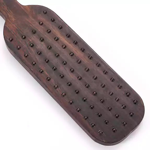 Ebony Dot Texture Spanking Paddle
