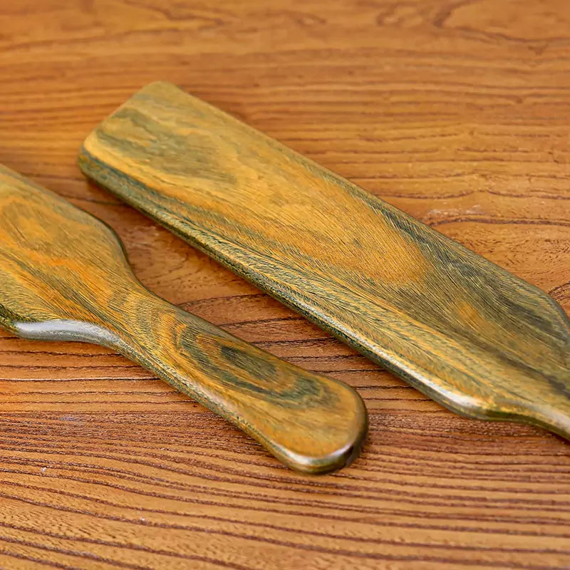 Green Sandalwood Square Wood Paddle