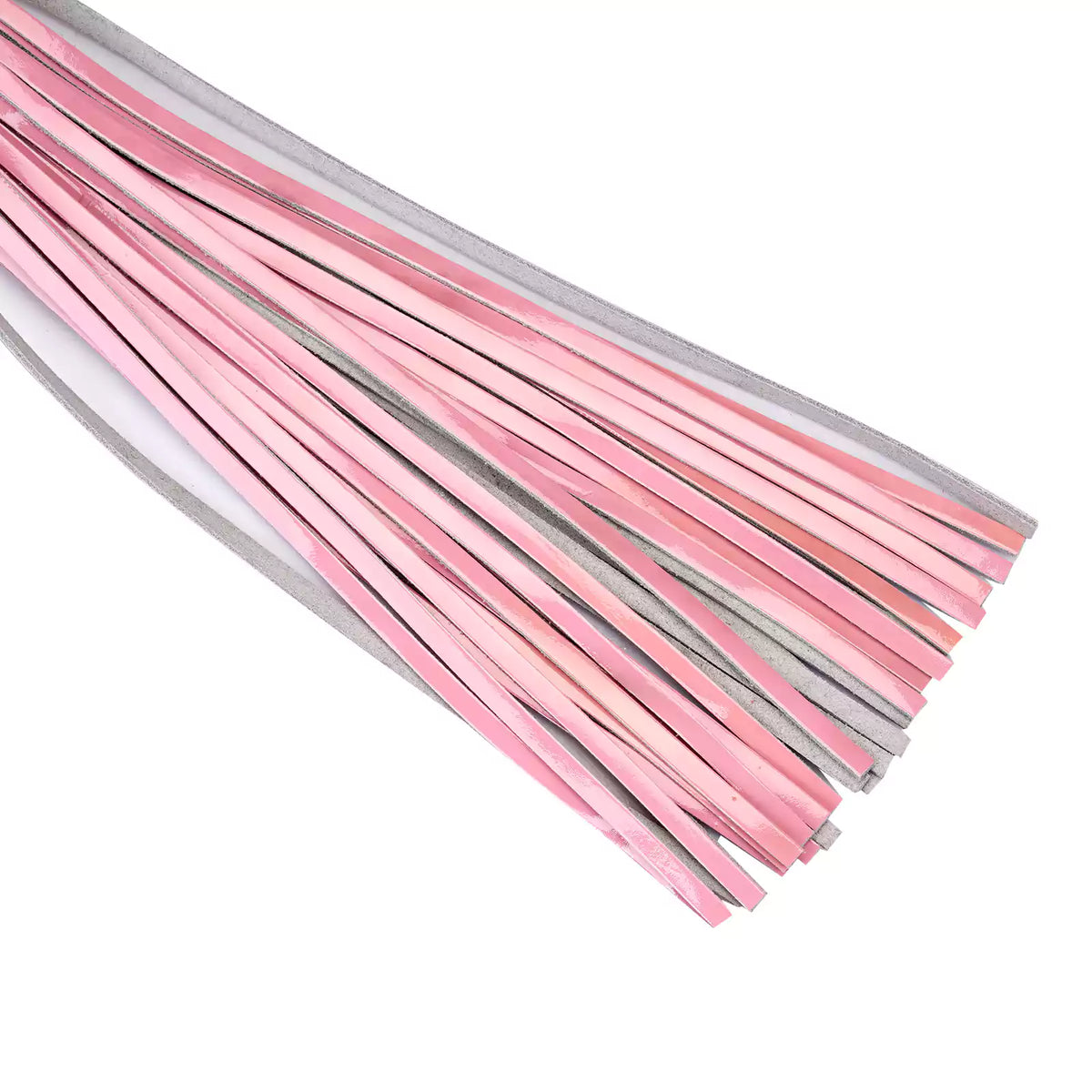 Pink Glossy Faux Leather Flogger