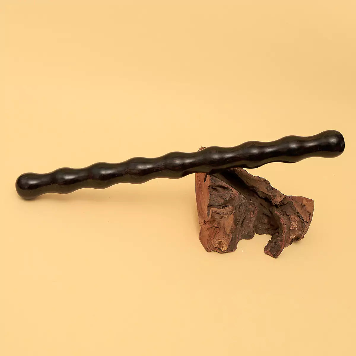 Wavy Solid Wood Discipline Rod