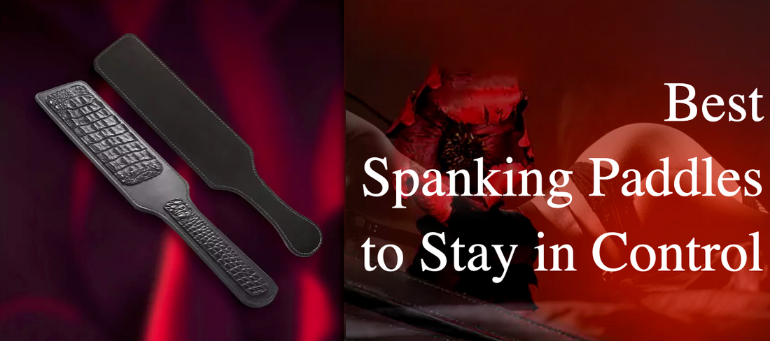 spanking paddle creating controlled visible marks with soft edges and even distribution