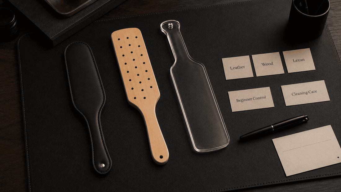 beginner paddles beside comparison notes 