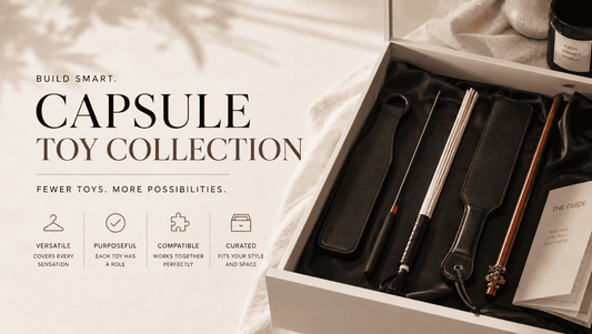 Curated capsule toy collection with paddles canes and crops