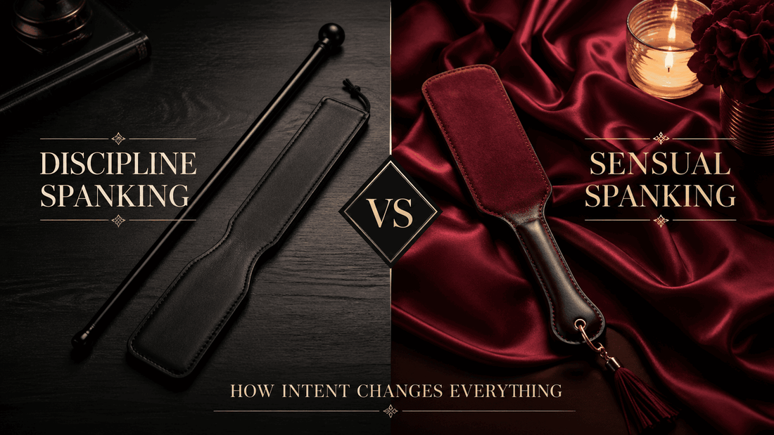 Discipline spanking vs sensual spanking comparison