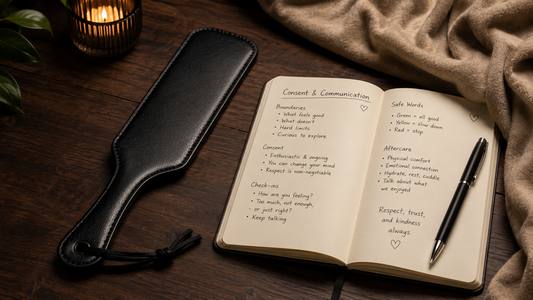 paddle beside notebook and blanket