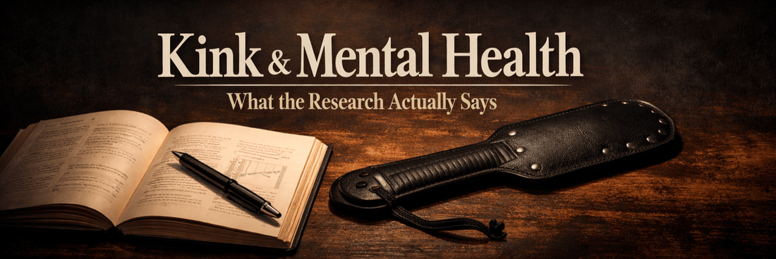 Kink and mental health — what the research actually says about BDSM and psychological wellbeing