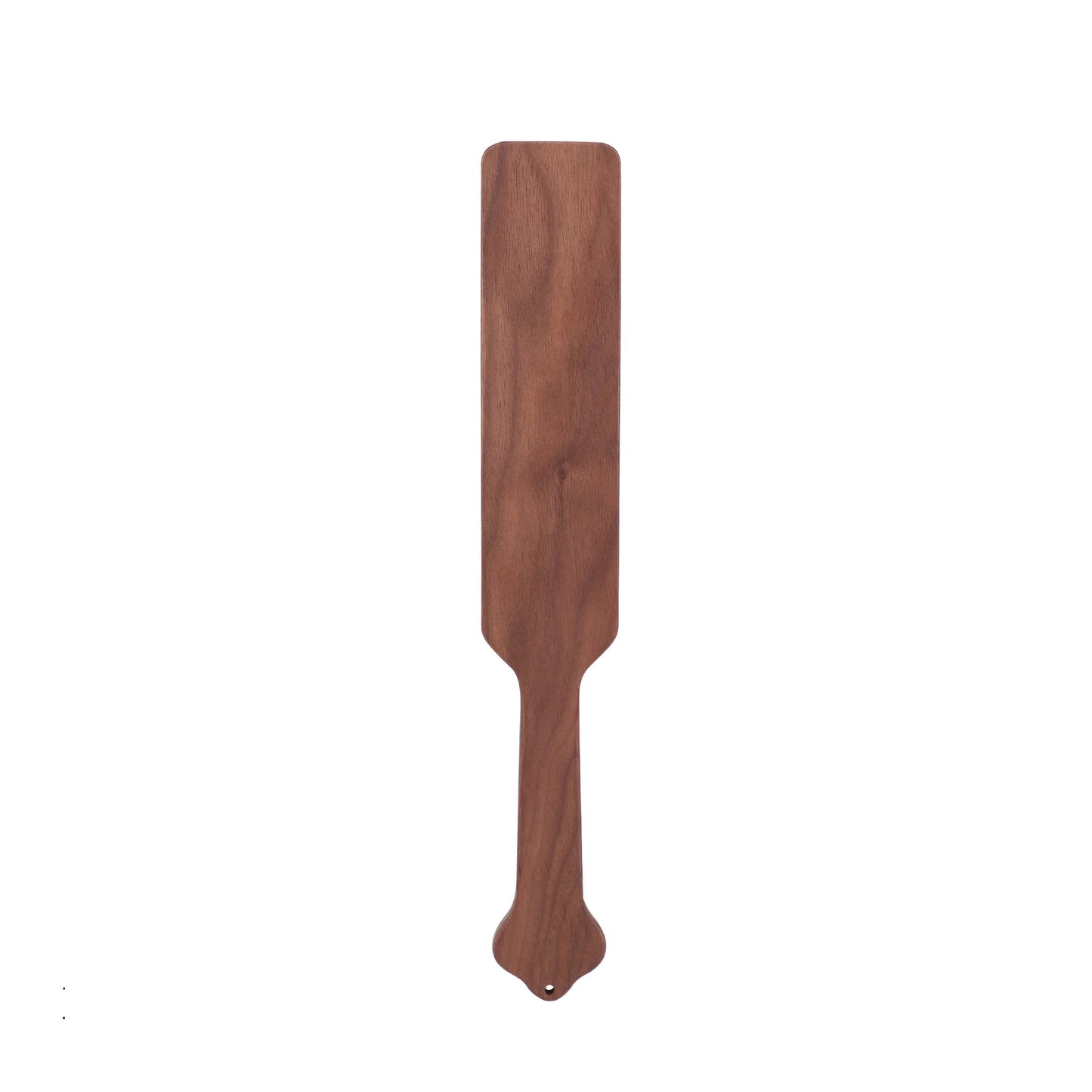 Wooden paddle from 5-piece solid wood spanking set full view
