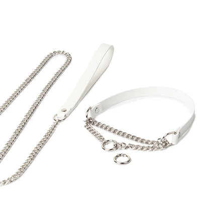 Adjustable Leather BDSM Collars