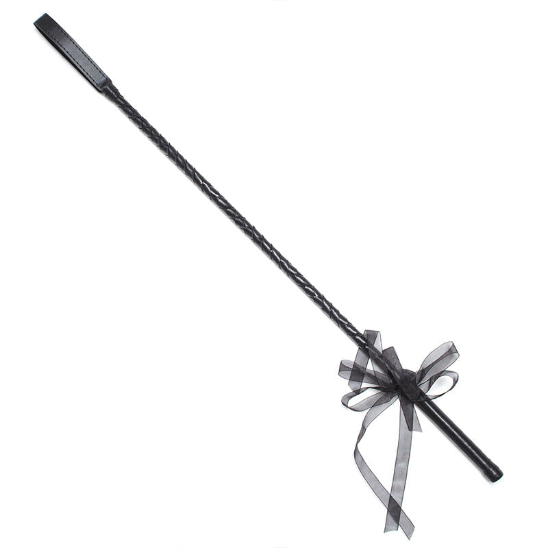 Black Lace Riding Crop