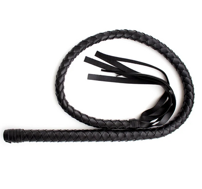 Woven Black BDSM Whips-BDSM Toys