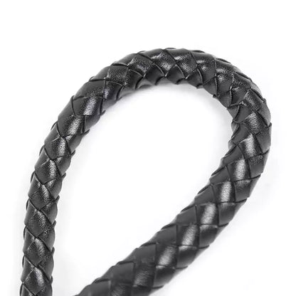 Woven Black BDSM Whips-BDSM Toys