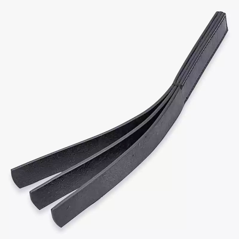Triple Layer Vintage Leather Paddle quiet luxury pick