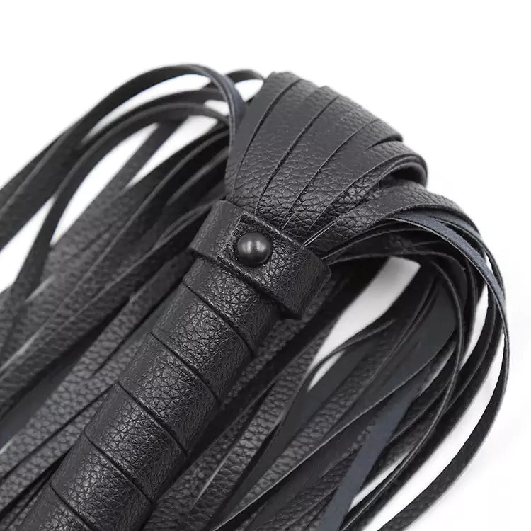 Handmade Black Flogger