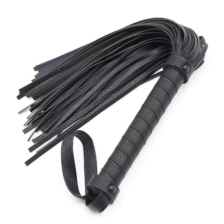 Handmade Black Flogger