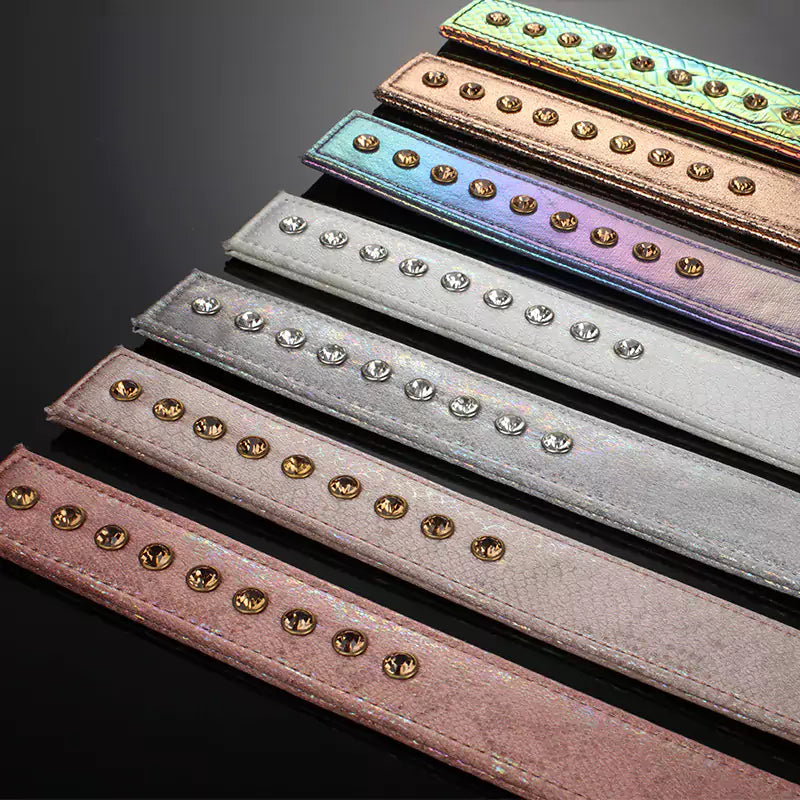 Leather Ruler Spanking Paddle