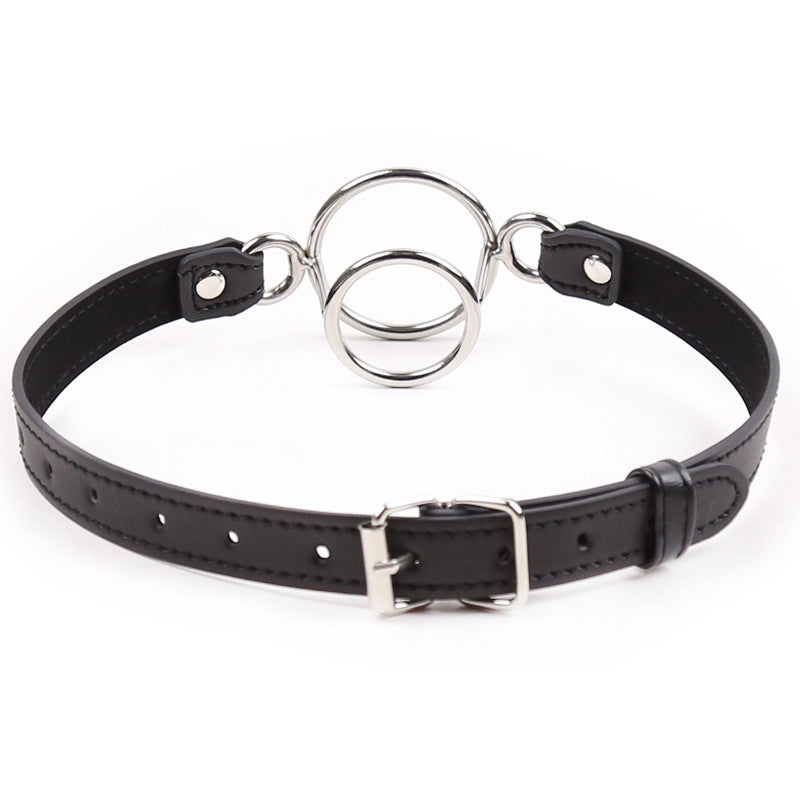 Metal Ring Open Deep Throat BDSM Ball Gags