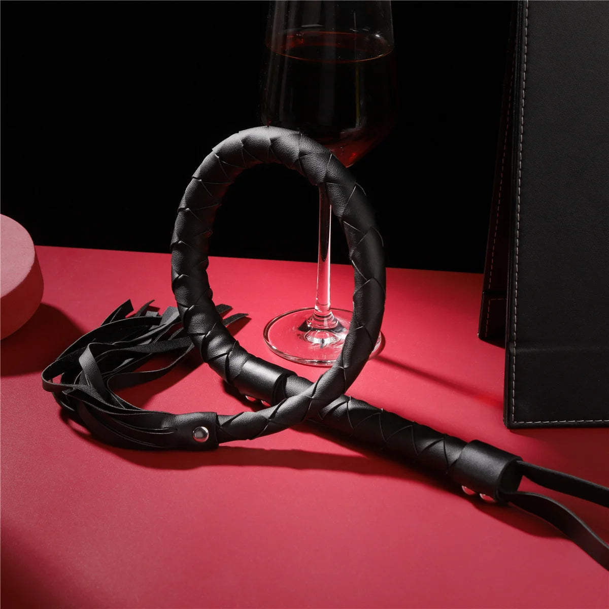 Mysterious Black BDSM Whip - BDSM Toys