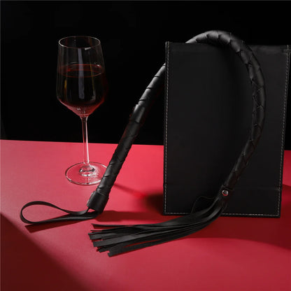Mysterious Black BDSM Whip - BDSM Toys