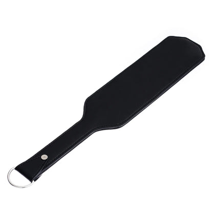 Patterned Embossed Leather Spanking Paddle