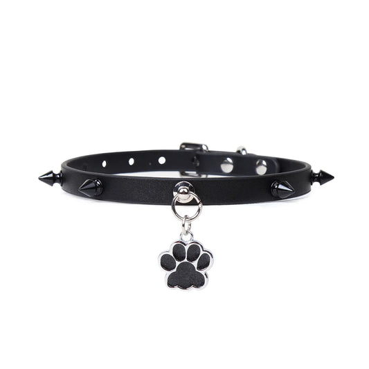 Punk Studded Leather BDSM Collars