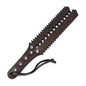 Leather Solid Wood Handle BDSM Floggers