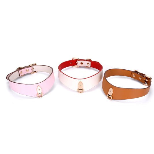 Shaped BDSM Collars for Sensory Play