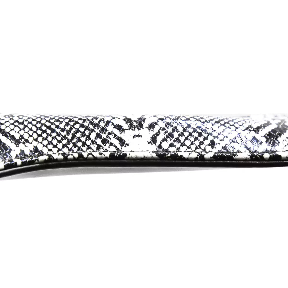 Snake Pattern Leather BDSM Paddle