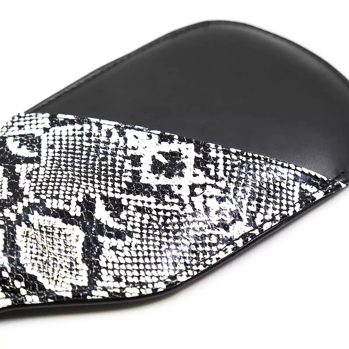 Snake Pattern Leather BDSM Paddle