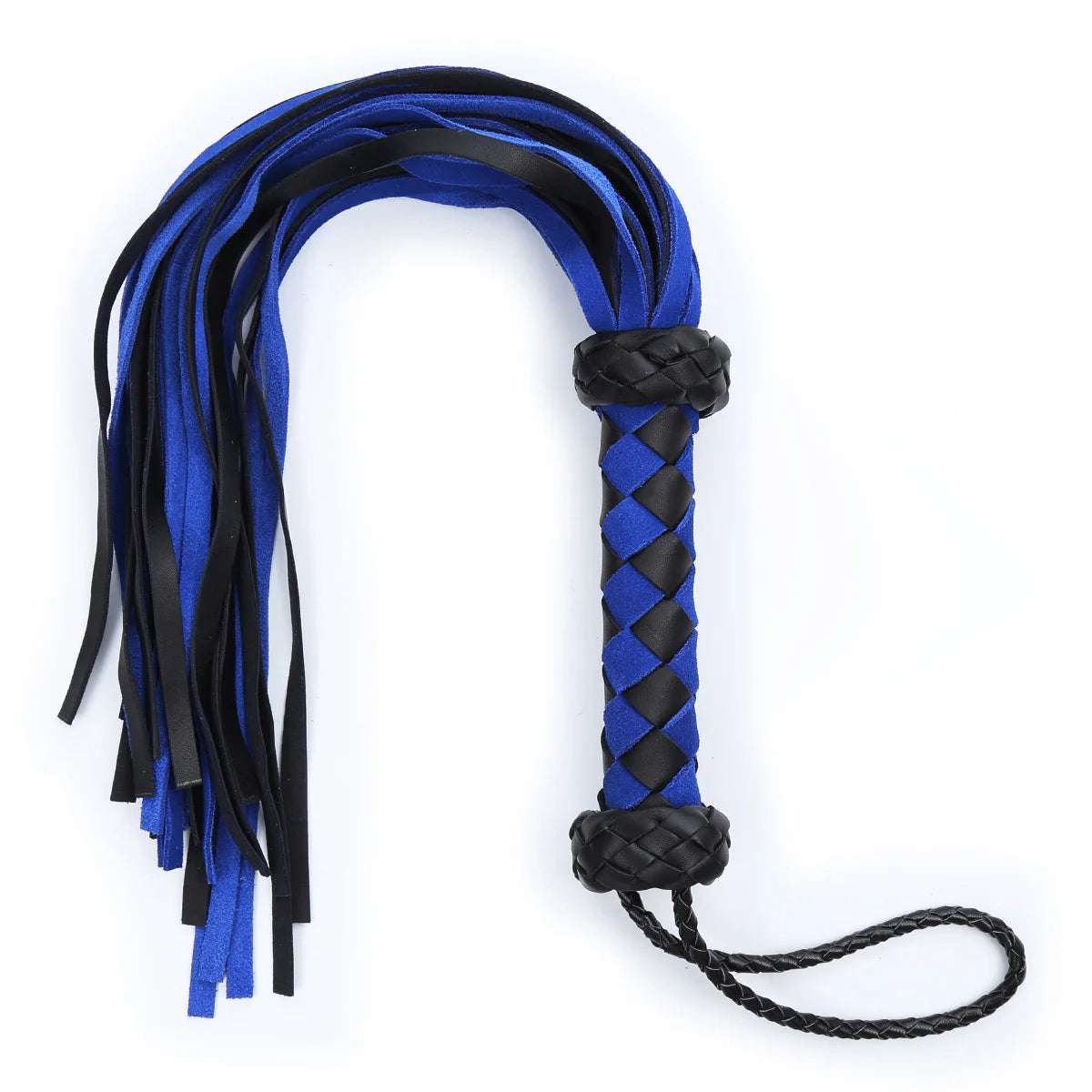 Suede BDSM Flogger forgiving beginner tool for hesitant Tops