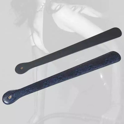 Thermo-Farbwechsel-Spanking-Paddel — Blaues thermochromes Schlangenmuster