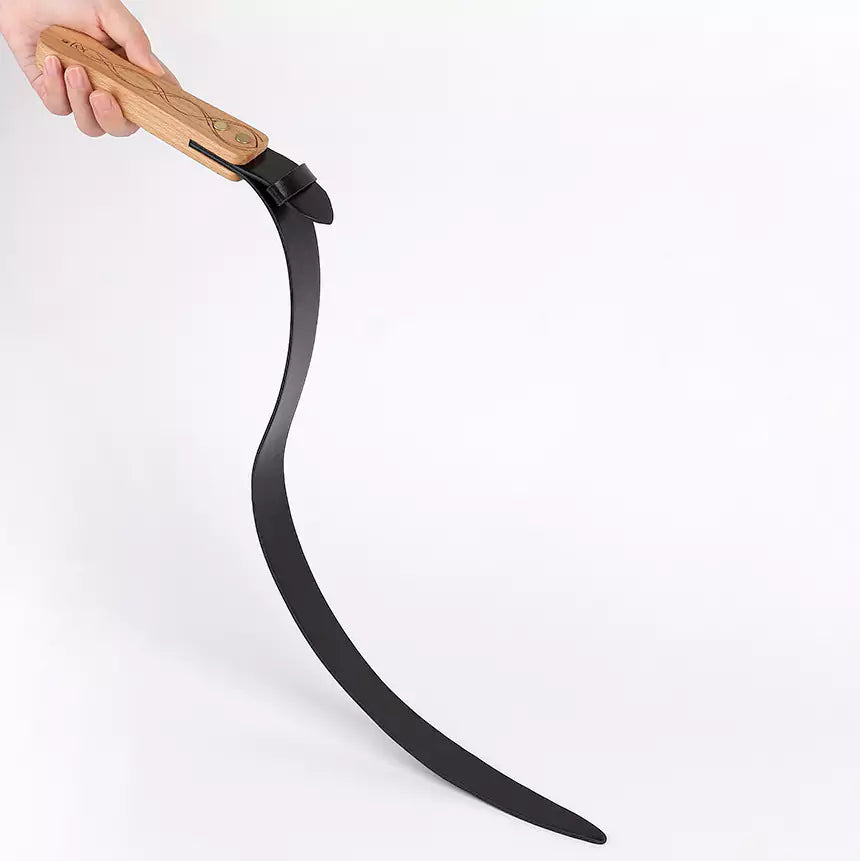 Wooden Handle Willow Leather Spanking Paddle