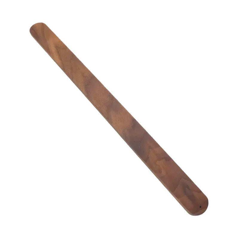 Walnut Wood Spanking Paddle Set — Solid Walnut, Two-Piece Set