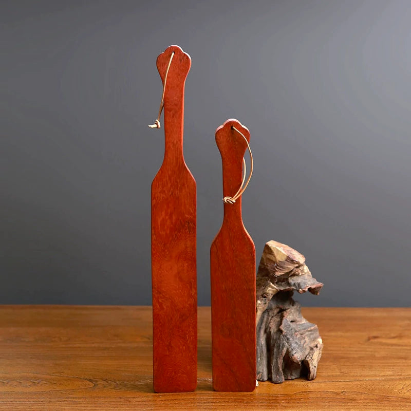 African Padauk Wood Square Paddle