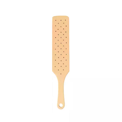 Pala de nalgadas perforada de madera de haya - Madera de haya europea, sin tratar
