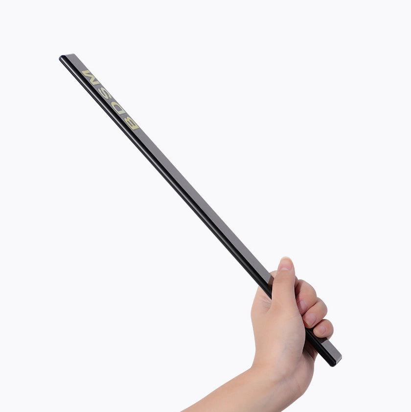 Black Acrylic Letter Ruler Paddle