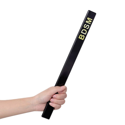 Black Acrylic Letter Ruler Paddle