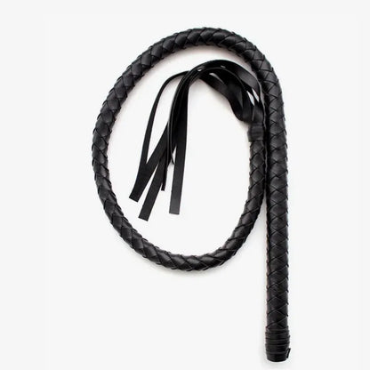 Woven Black BDSM Whips