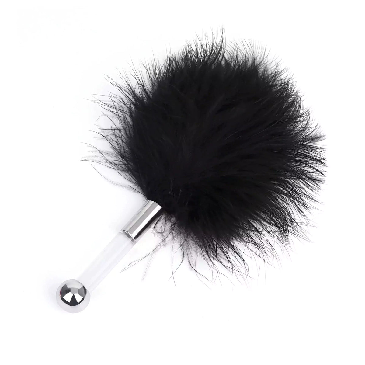 Feather Teaser & Anal Plug Dual-Use Wand