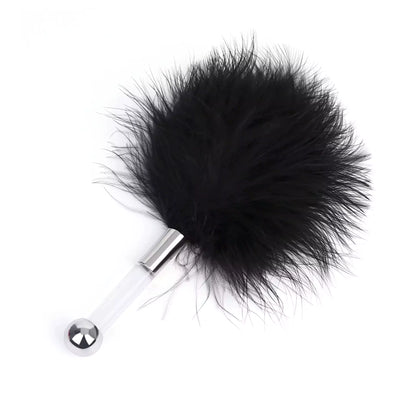 Feather Teaser & Anal Plug Dual-Use Wand