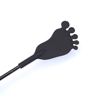 Black Foot-Shaped Silicone Crop