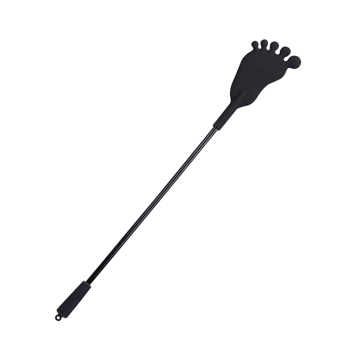 Black Foot-Shaped Silicone Crop