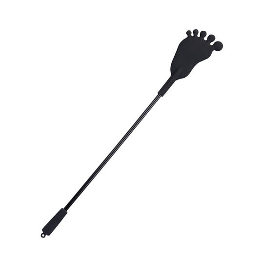 Black Foot-Shaped Silicone Crop