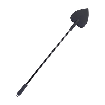 Black Heart-Shaped Silicone Crop