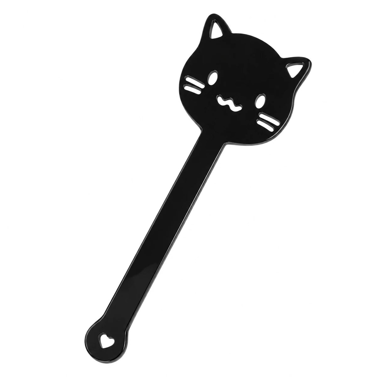 Black Hollow Cat Acrylic Paddle
